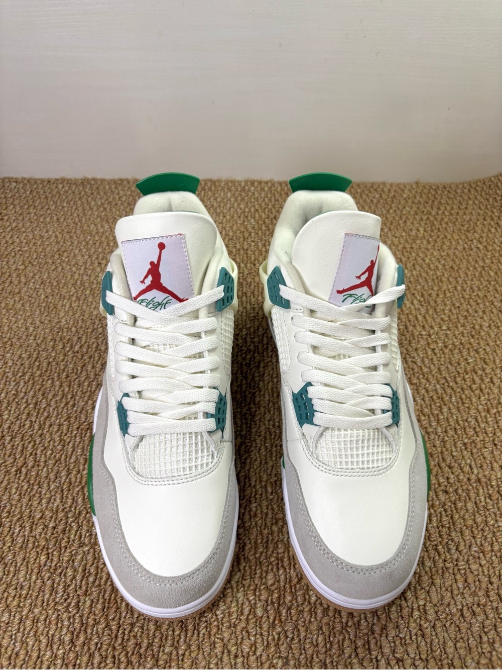 Nike SB x Air Jordan 4 Retro Pine Green -Men’s Athletic Shoes Sneakers - Picture 4 of 6